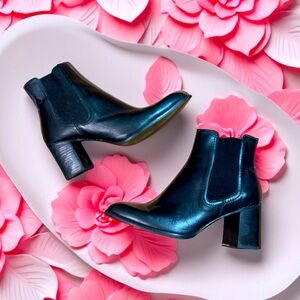 Beautiful! Zara leather ankle boots nine